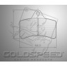 Juego de pastillas de freno GOLDSPEED 546 copatible TOP KART trasera